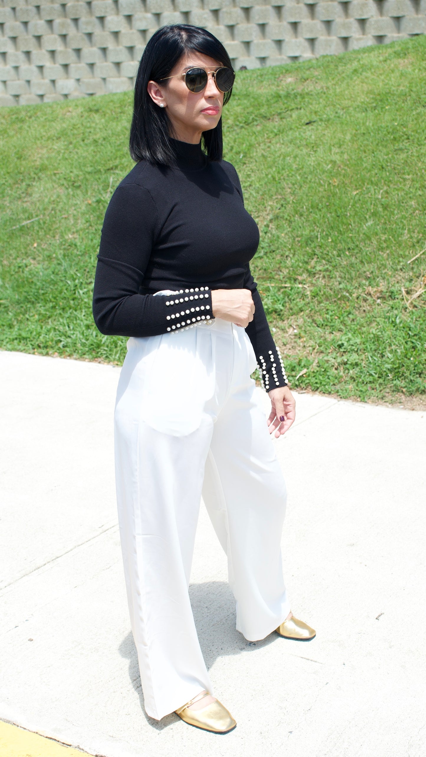 Kalen White Pant