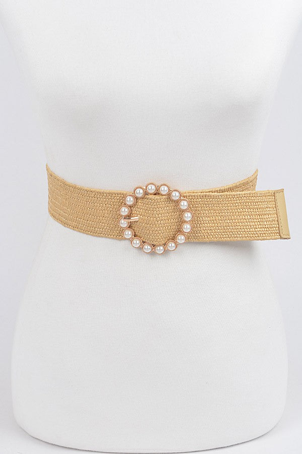 Pearl Buckle Belt