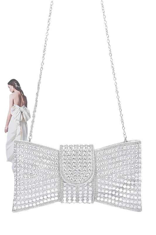 Silver Party Clutch