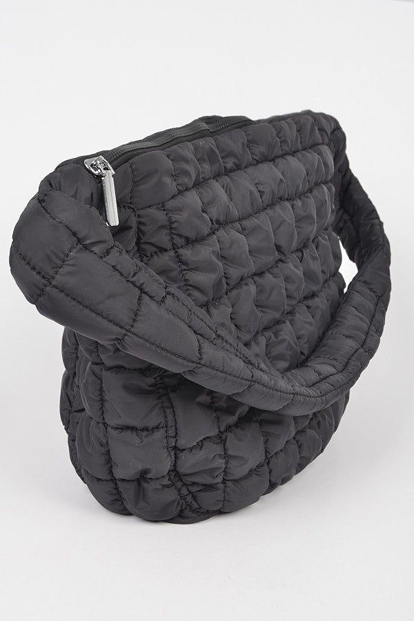 Black Oversized Crossbody Bag