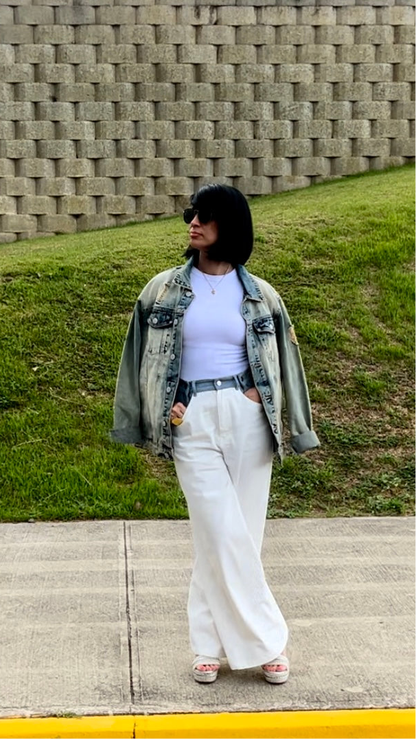 Lion Jean Jacket
