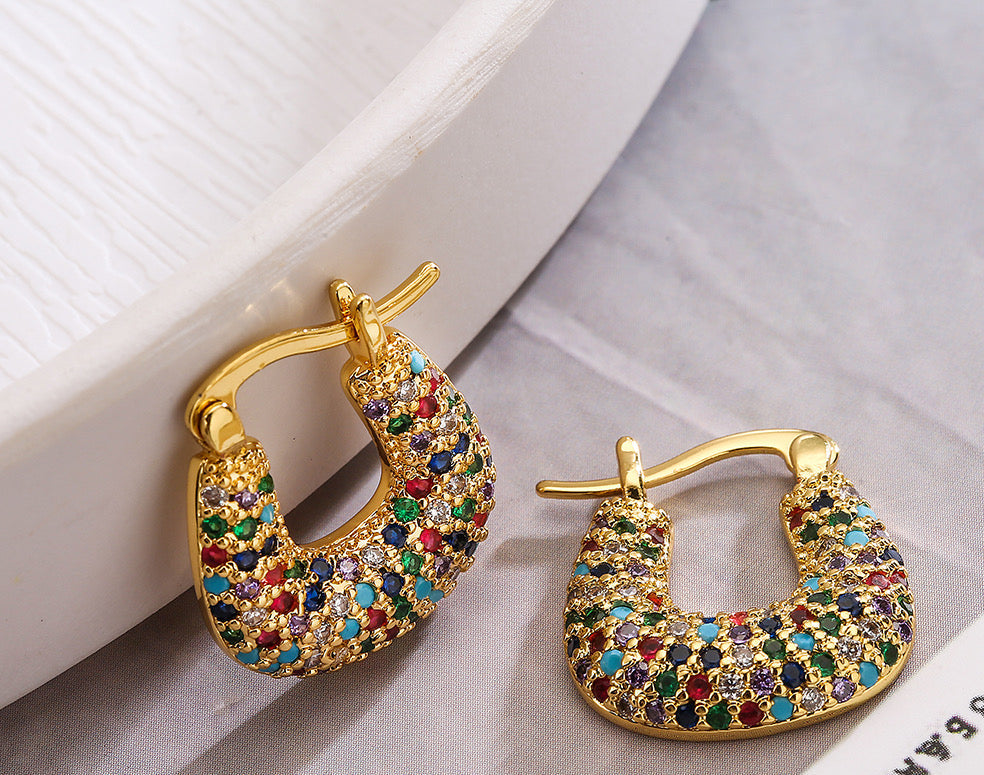 Aurora Geometric Earrings