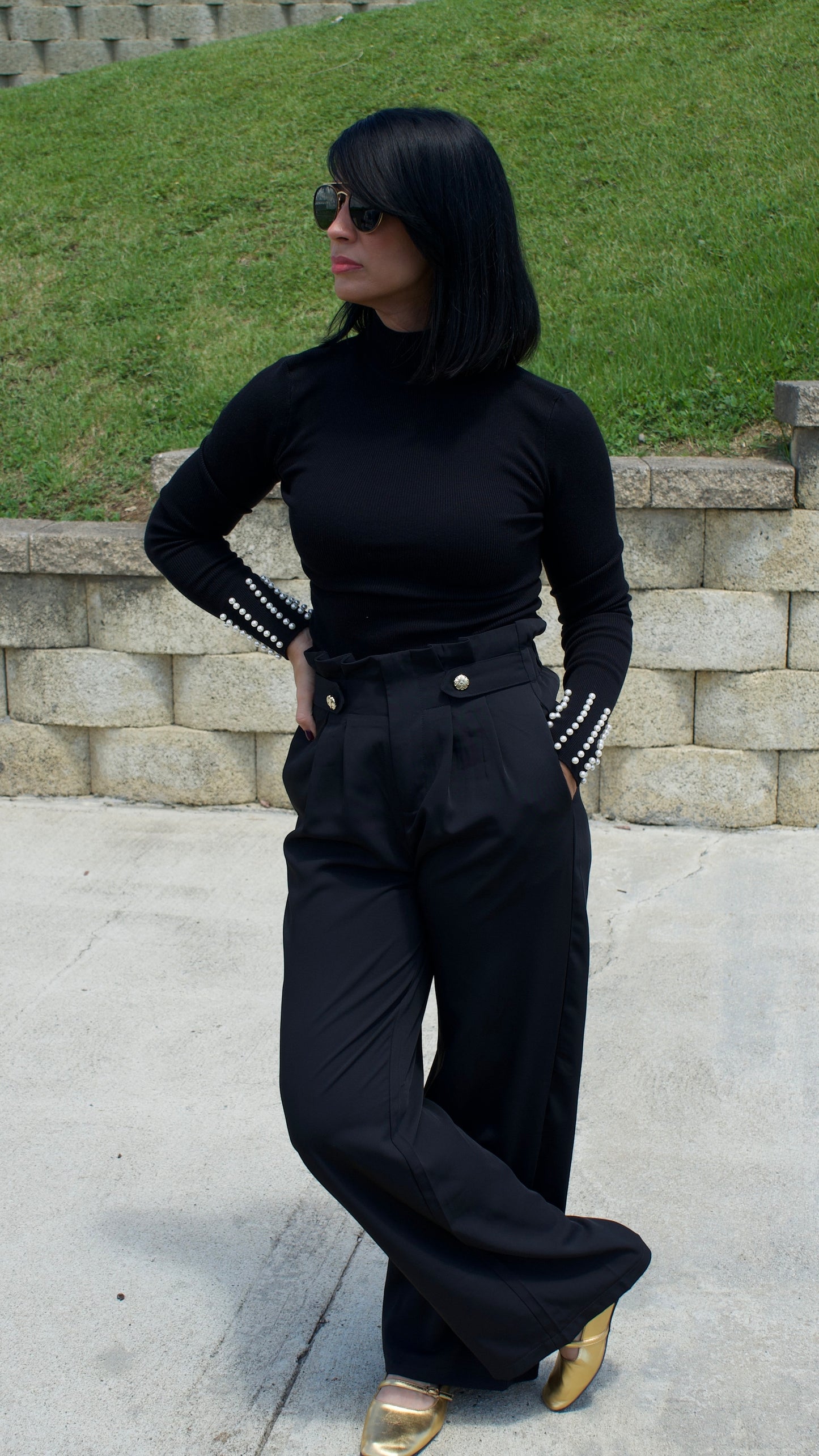 Kalen Black Pants