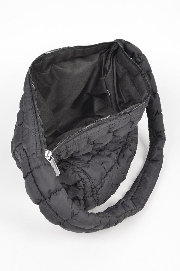 Black Oversized Crossbody Bag