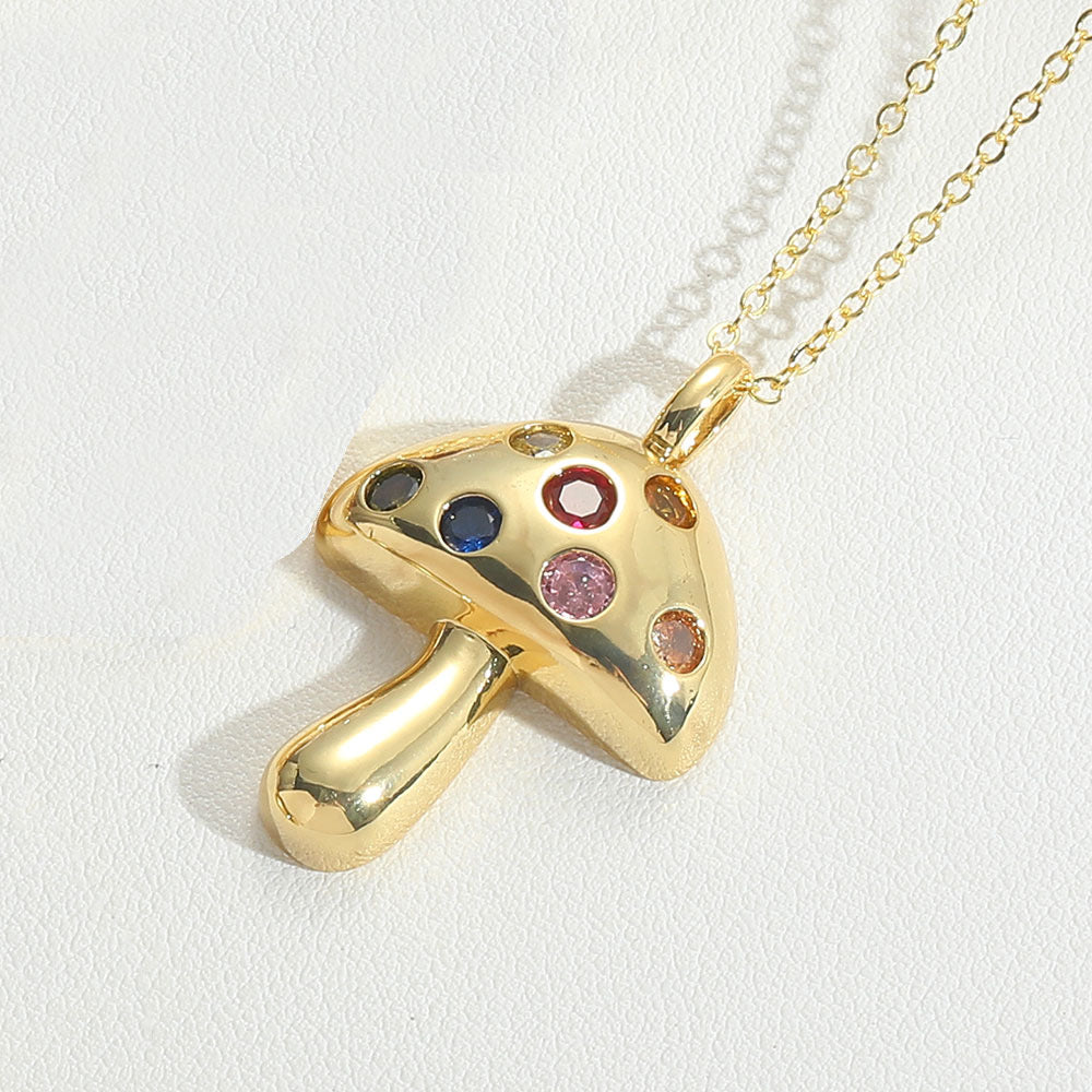 Mushroom  Necklace