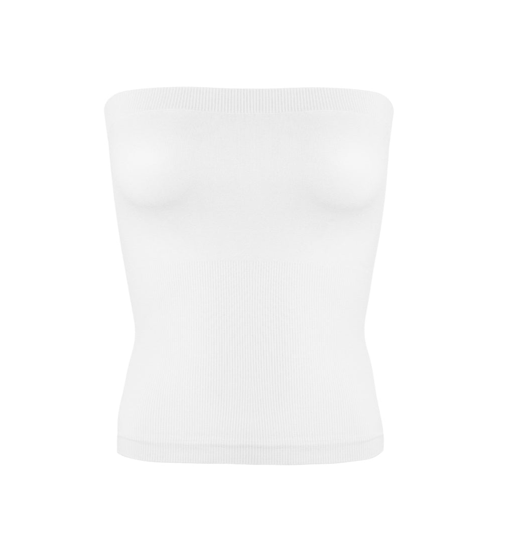 White tube top