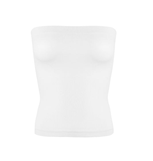 White tube top