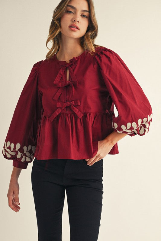 Berry Chic Top
