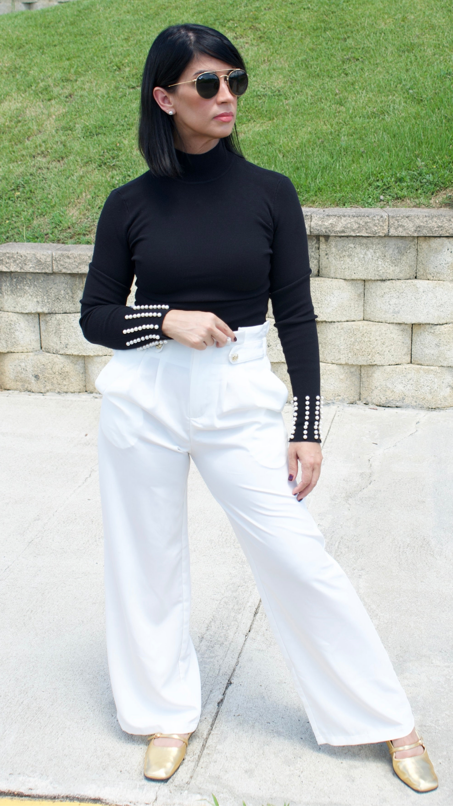 Kalen White Pant